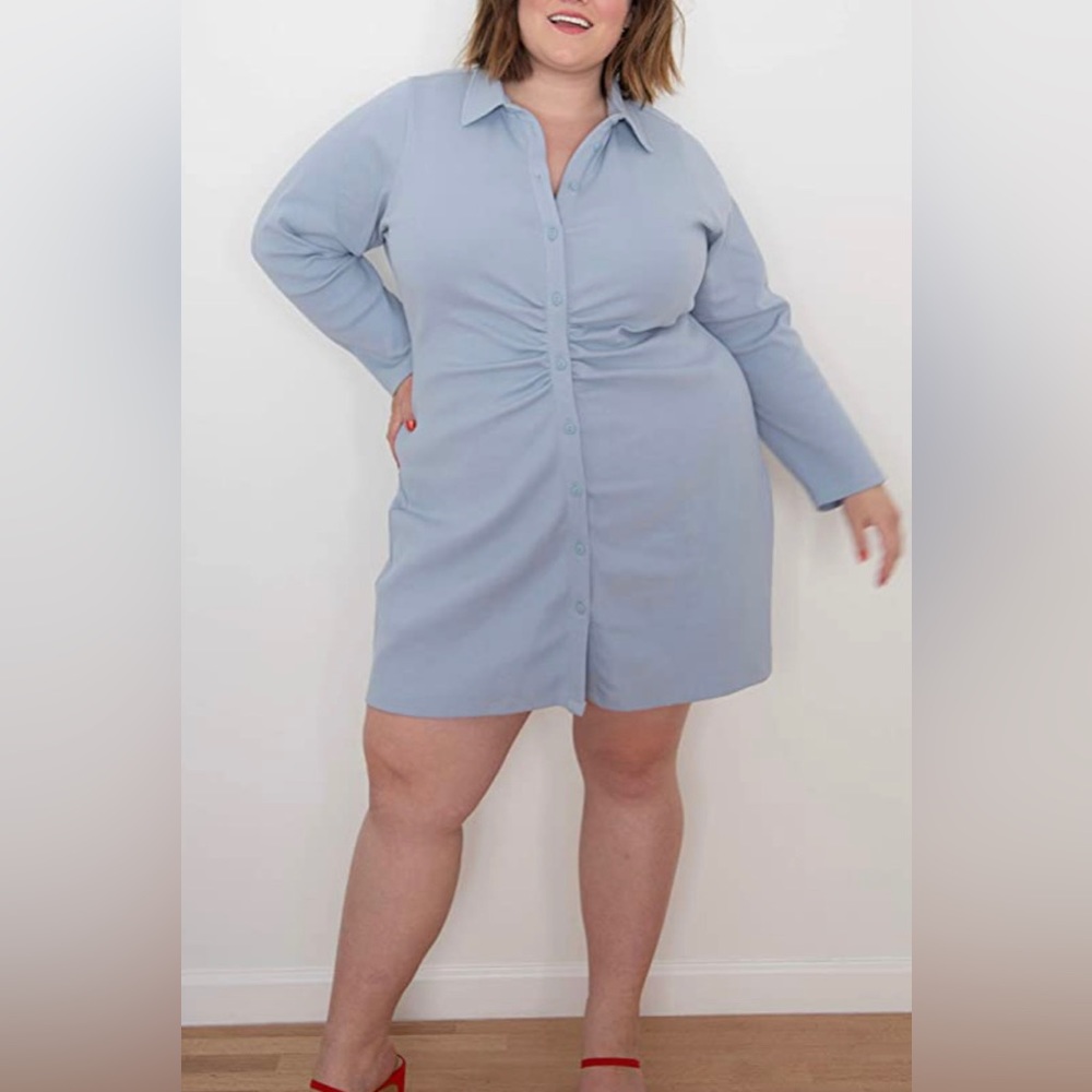 The Drop Mini Shirt Dress